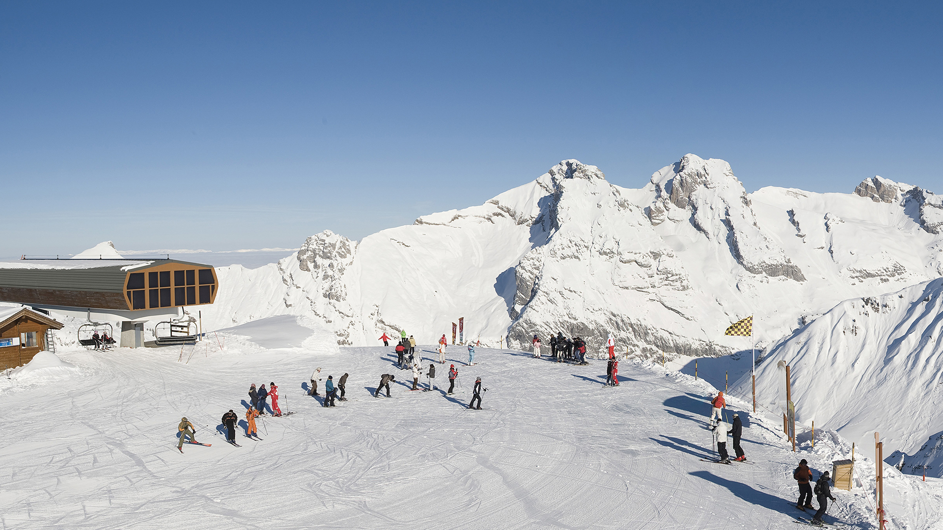 Les Aravis ski area apartment winter Ski holiday CGH