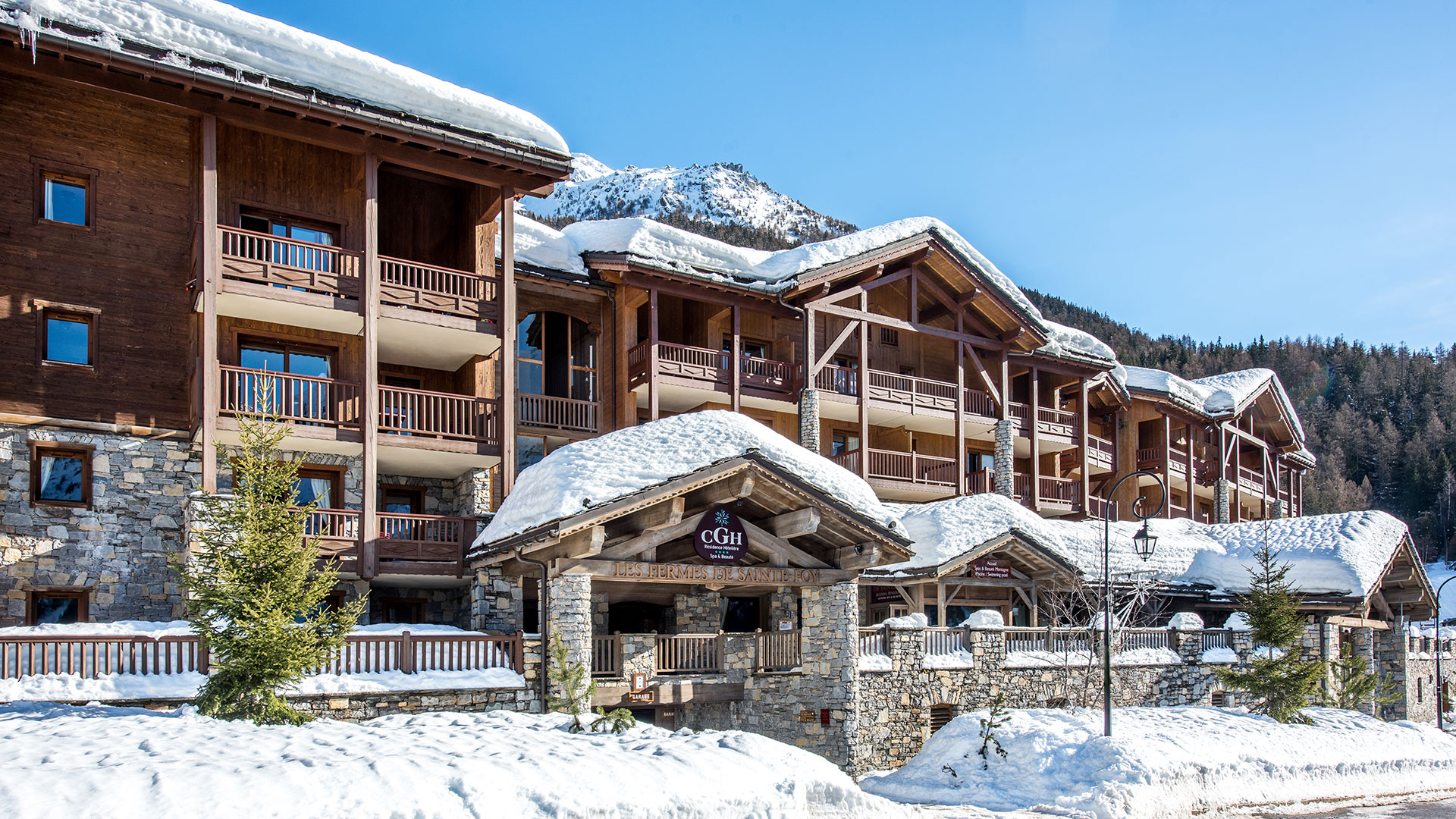 Les Fermes de Sainte Foy, ski apartment in Sainte Foy Tarentaise CGH